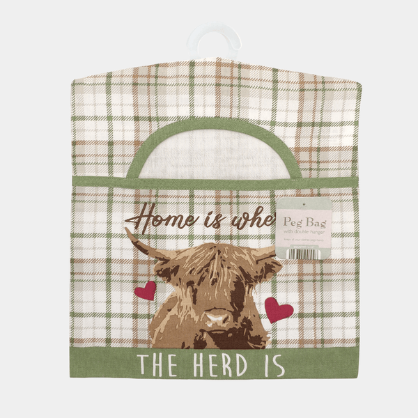 Peg Bag With Double Hanger from You Know Who's