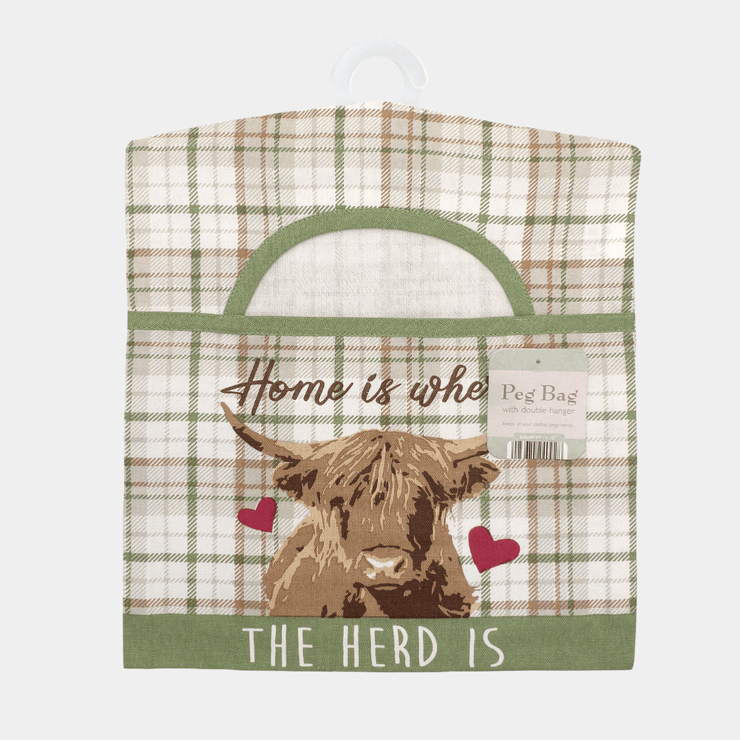 Peg Bag With Double Hanger from You Know Who's