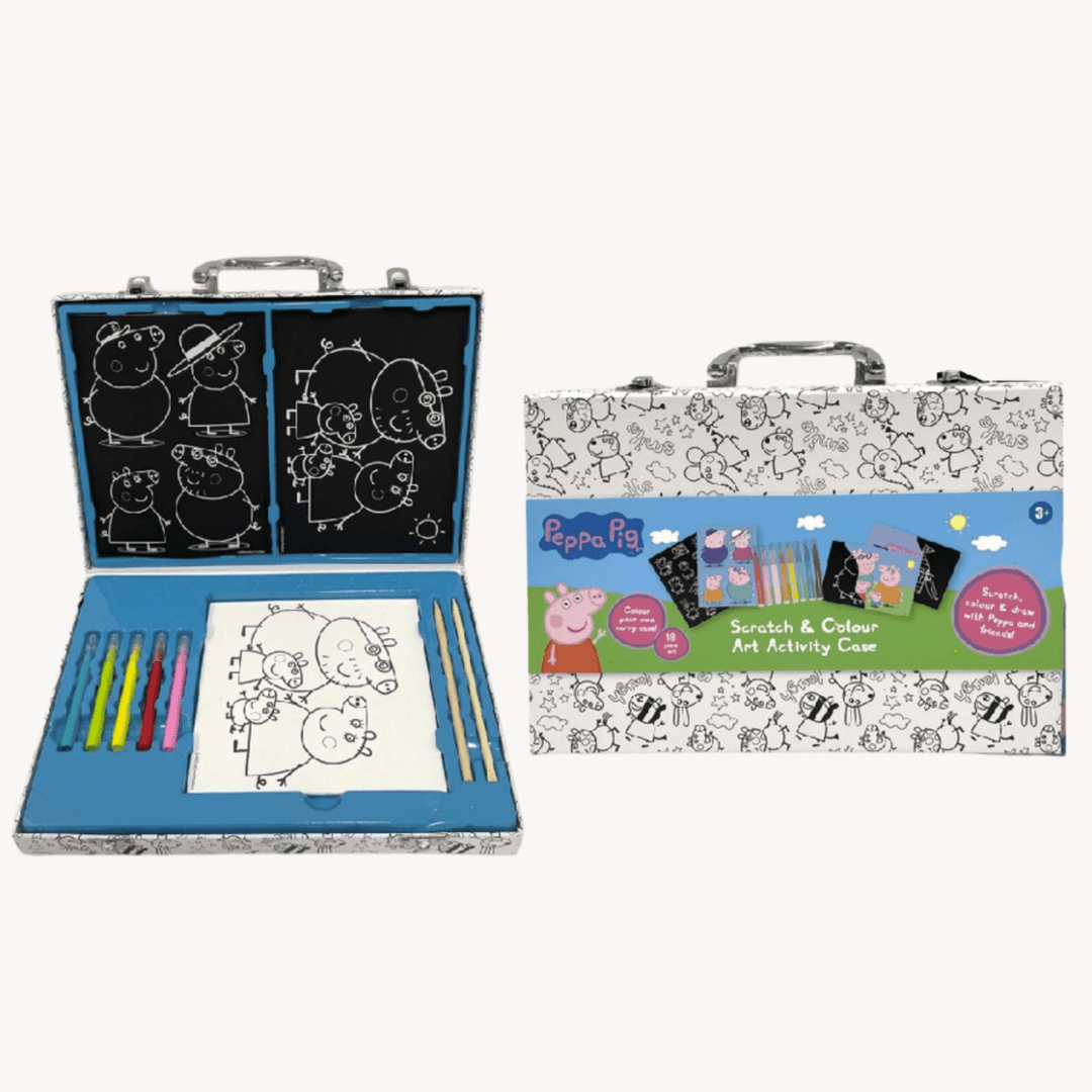 Peppa Pig Scratch Art Activity Set from You Know Who's