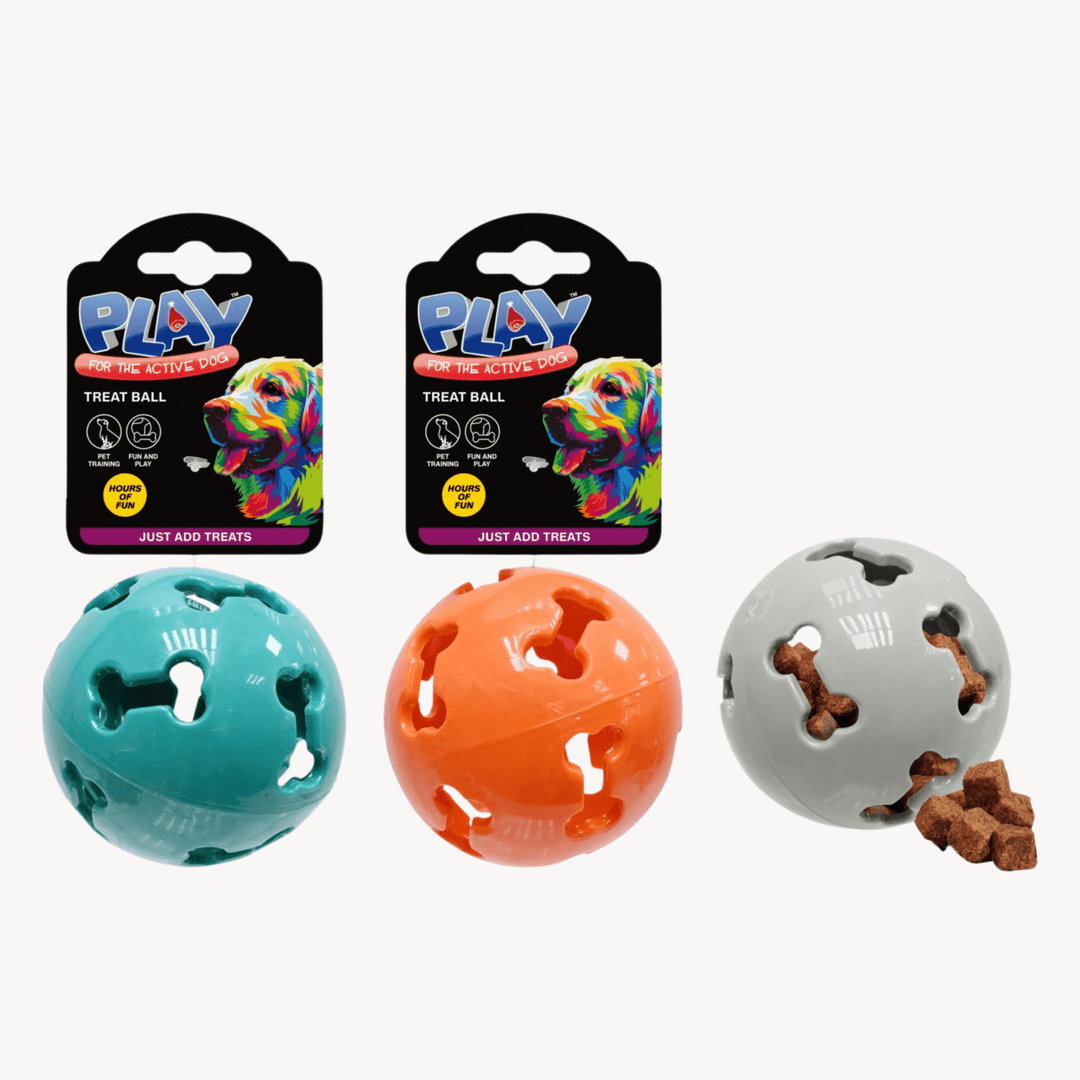 Pet Treat Ball 8cm 3 Assorted from You Know Who's
