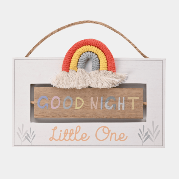 Petit Cheri Good Morning/Night Plaque from You Know Who's