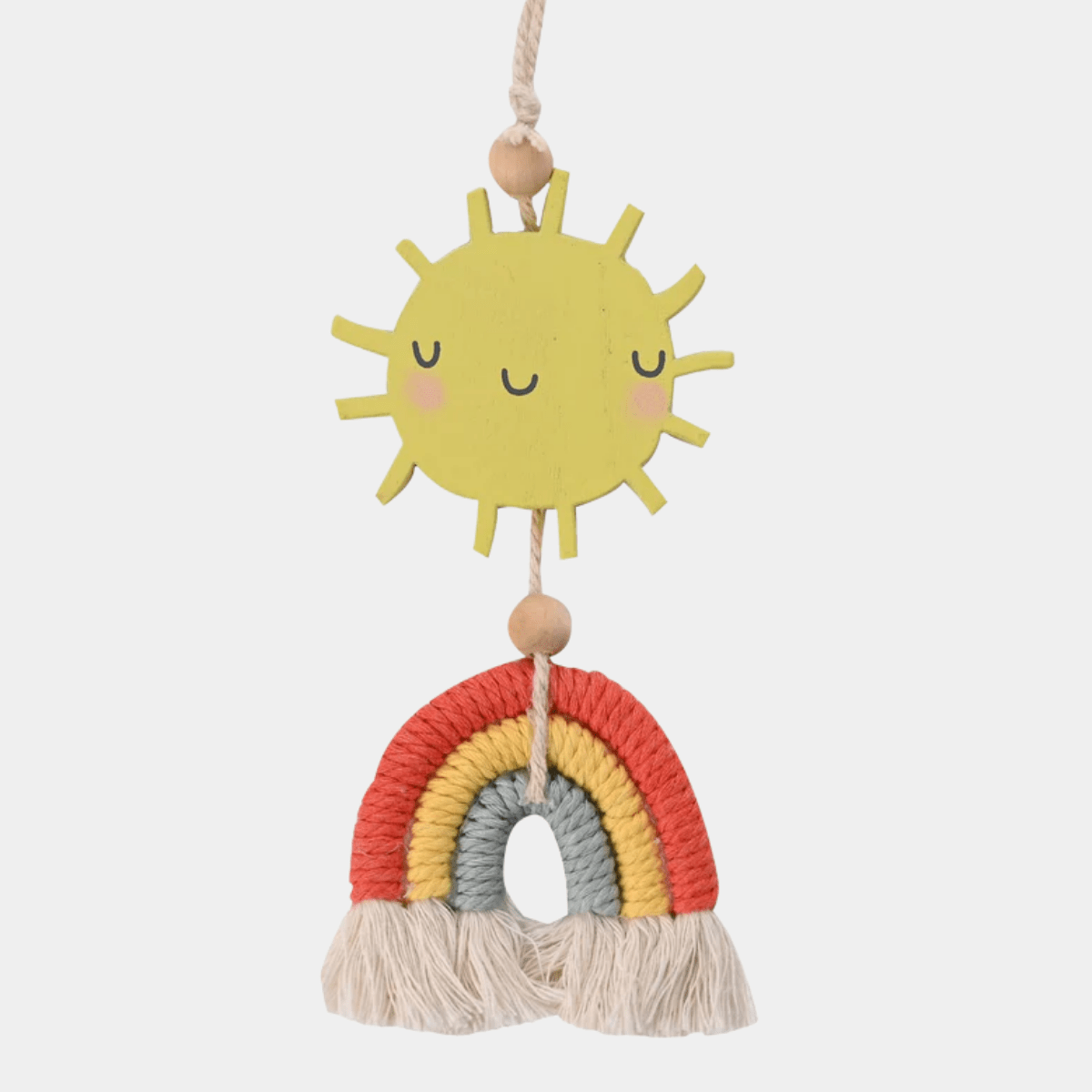Petit Cheri Sunshine Rainbow Hanging Decor from You Know Who's