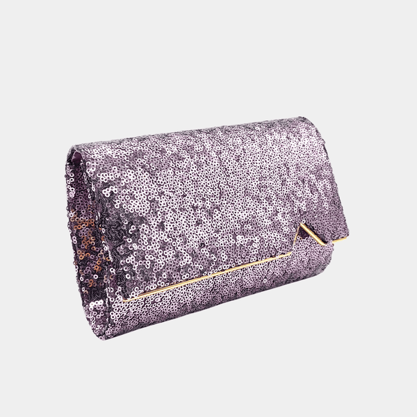 Pink Glitter Clutch Bag from You Know Who's