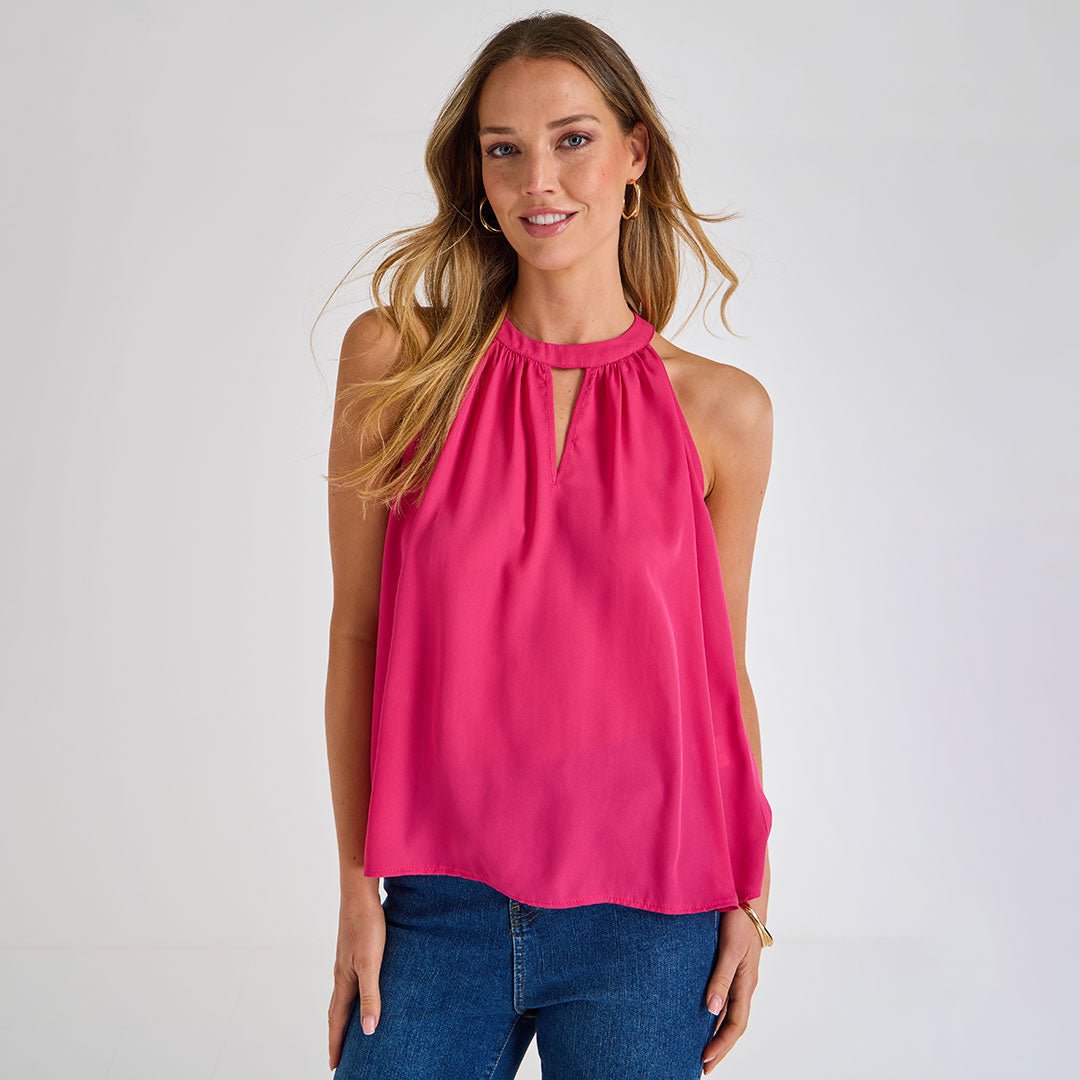 Pink Halter Neck Top from You Know Who's