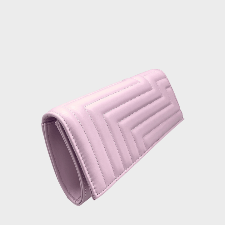 Pink Long Shell Quilted Bag from You Know Who's