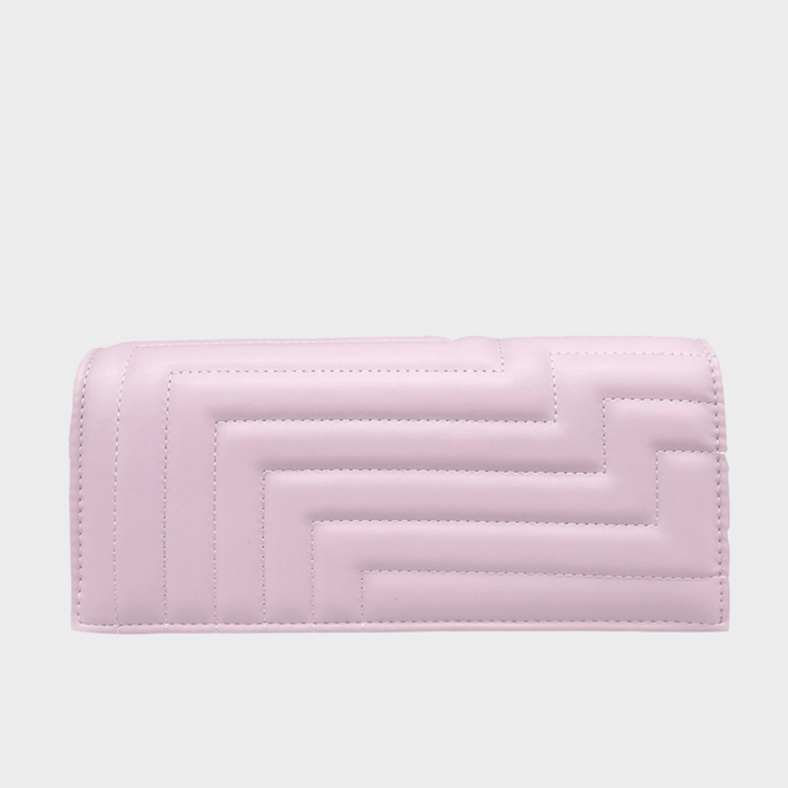 Pink Long Shell Quilted Bag from You Know Who's