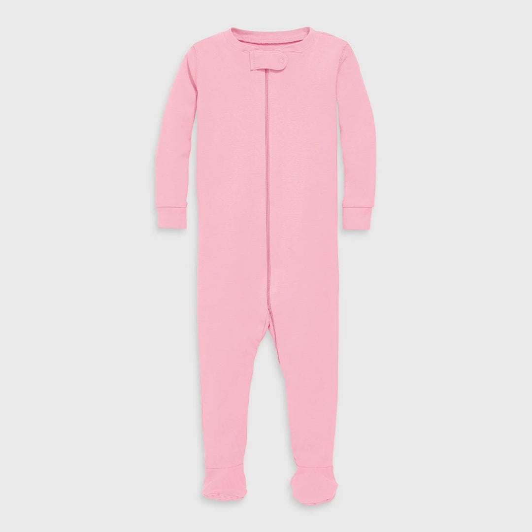 Pink Organic Unisex Sleepsuit from You Know Who's