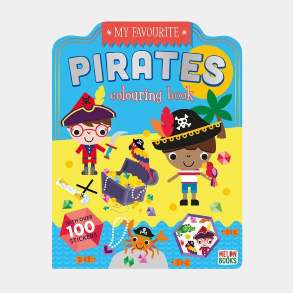 Pirate Colouring Book from You Know Who's