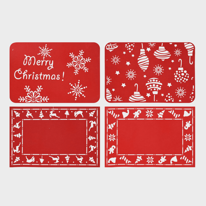 Placemat 30x45cm felt asst from You Know Who's