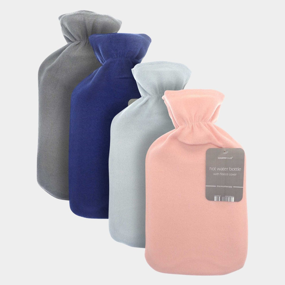 Plain Fleece Hot Water Bottle from You Know Who's