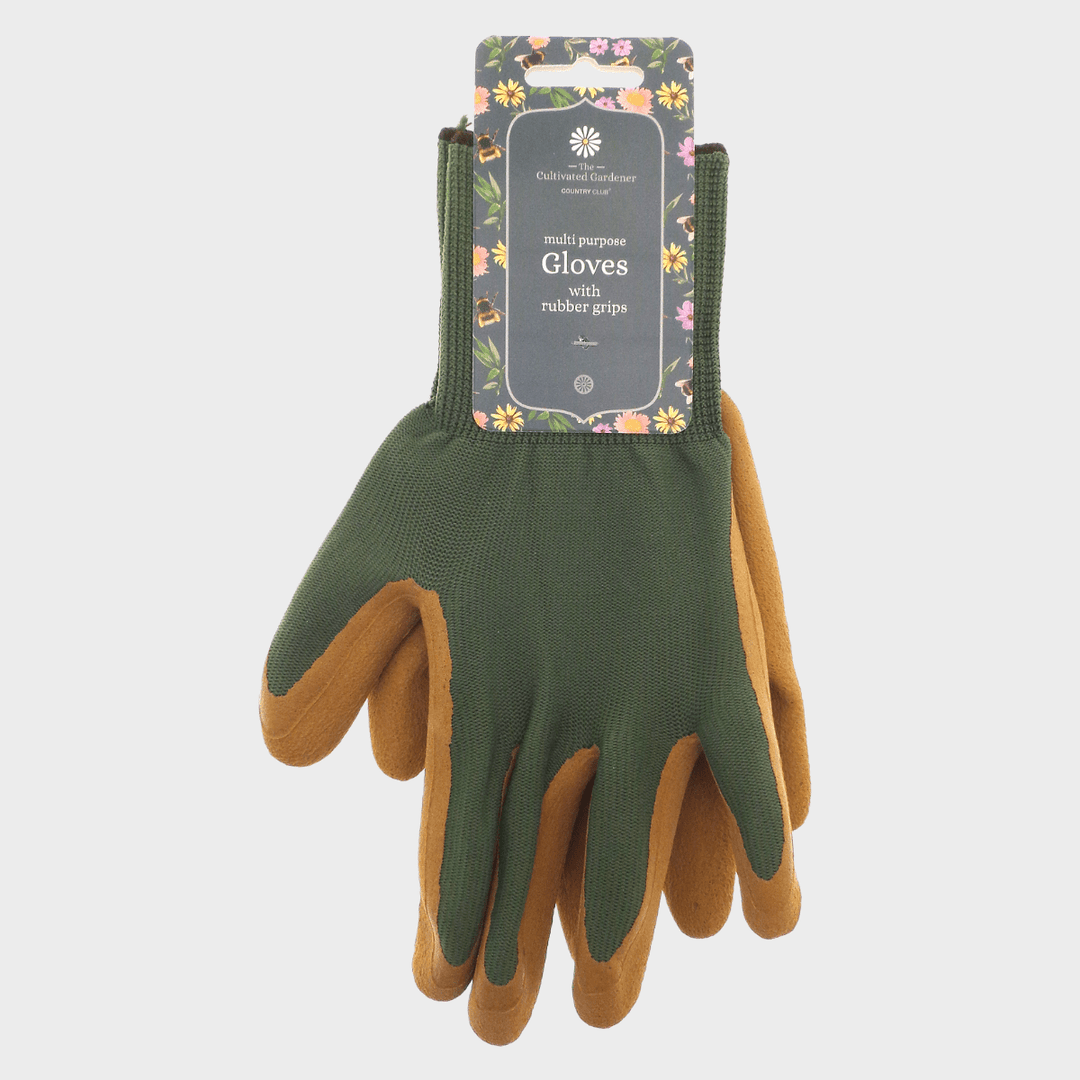 Plain Gardening Multi Purpose Gloves With Rubber Gloves from You Know Who's