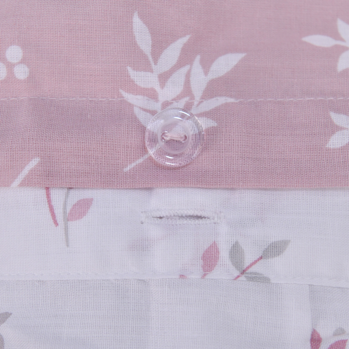 Sleepdown Rouched Pleat Ditsy Duvet Set
