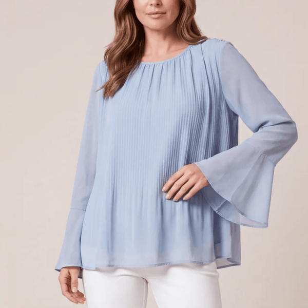 Pleated Long Sleeved Floaty Top from You Know Who's