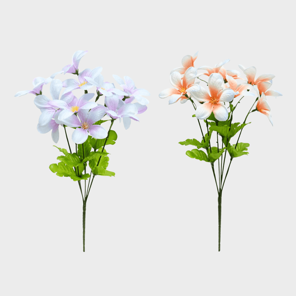 Plumeria Bunch 6 Head 37cm 2 Assorted from You Know Who's