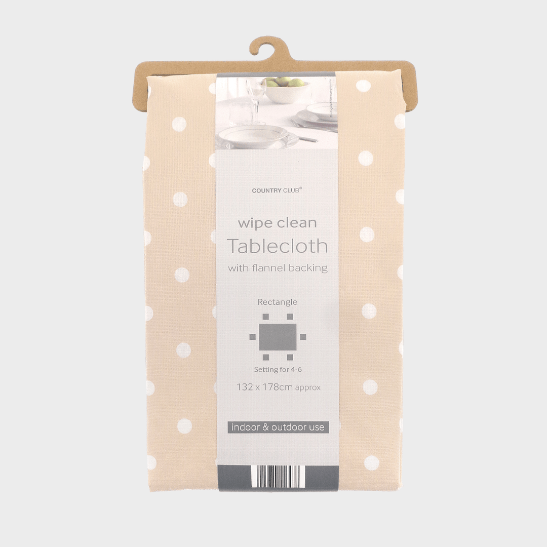 Polka Dot Tablecloth (132 x 178) from You Know Who's