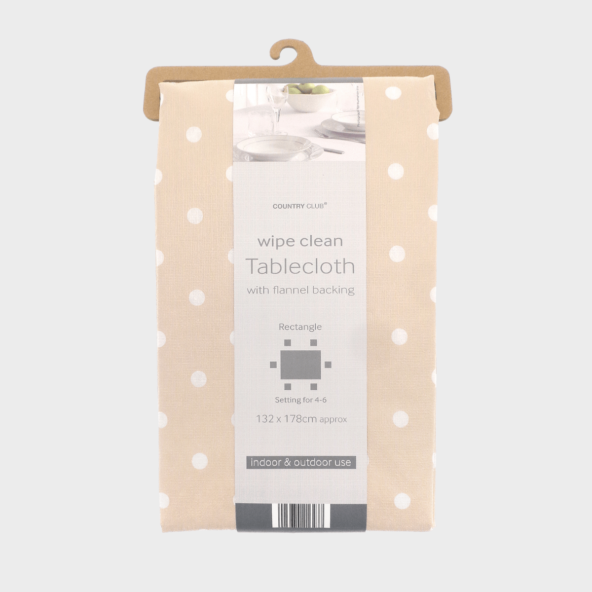 Polka Dot Tablecloth (132 x 178) from You Know Who's