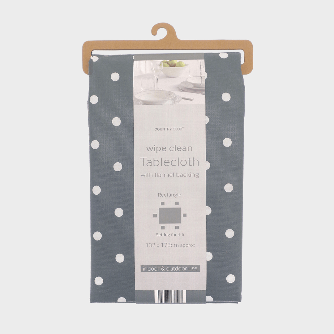Polka Dot Tablecloth (132 x 178) from You Know Who's