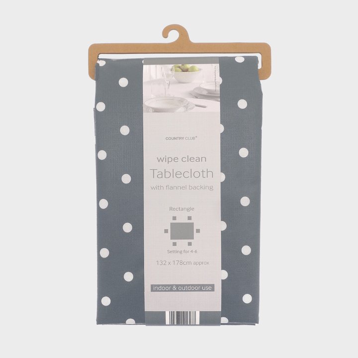 Polka Dot Tablecloth (132 x 178) from You Know Who's