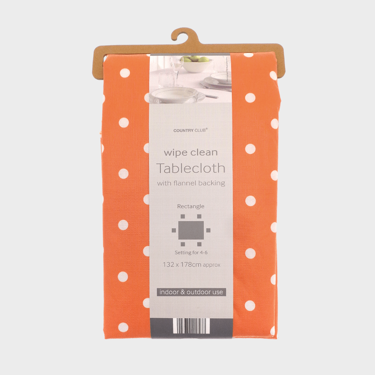 Polka Dot Tablecloth (132 x 178) from You Know Who's