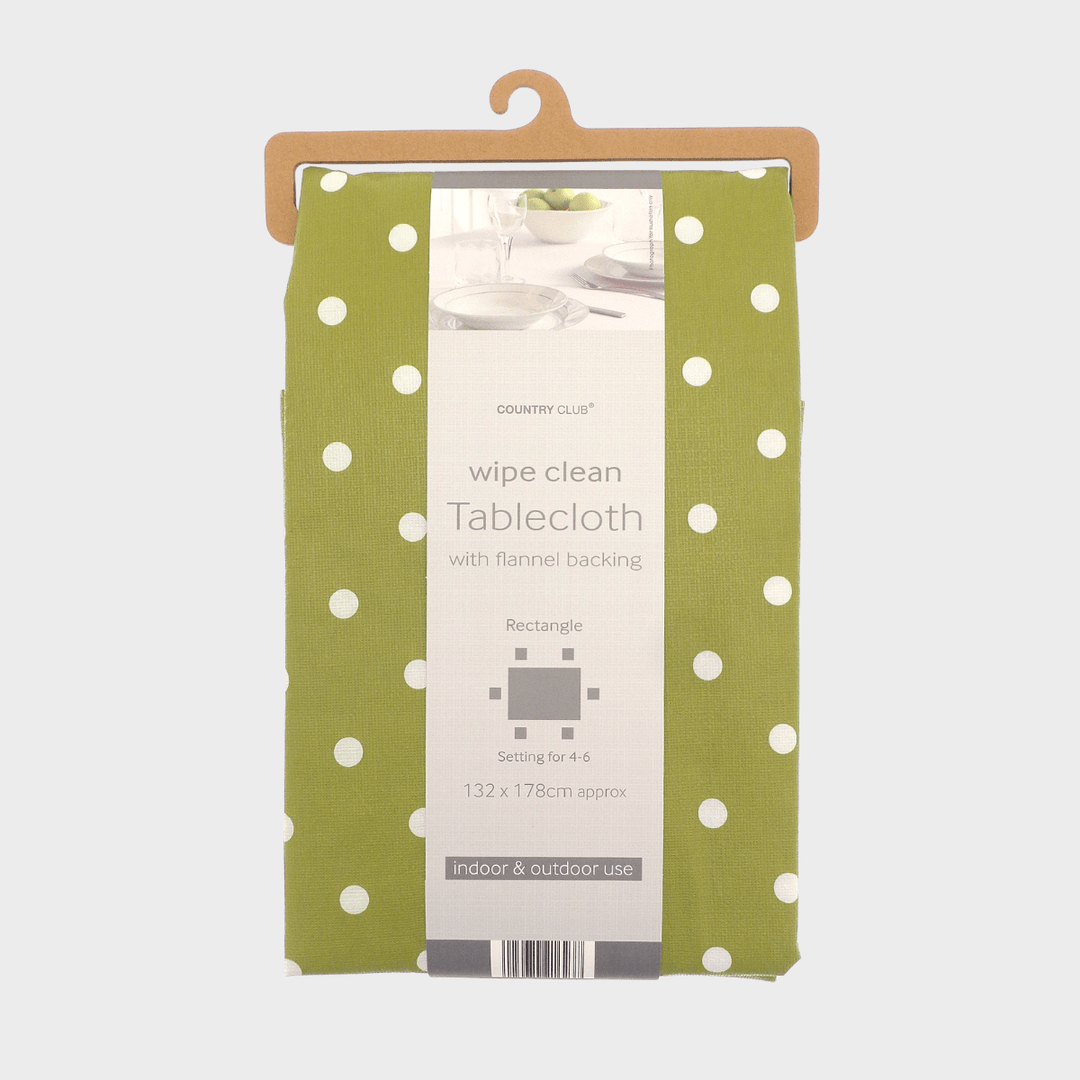 Polka Dot Tablecloth (132 x 178) from You Know Who's
