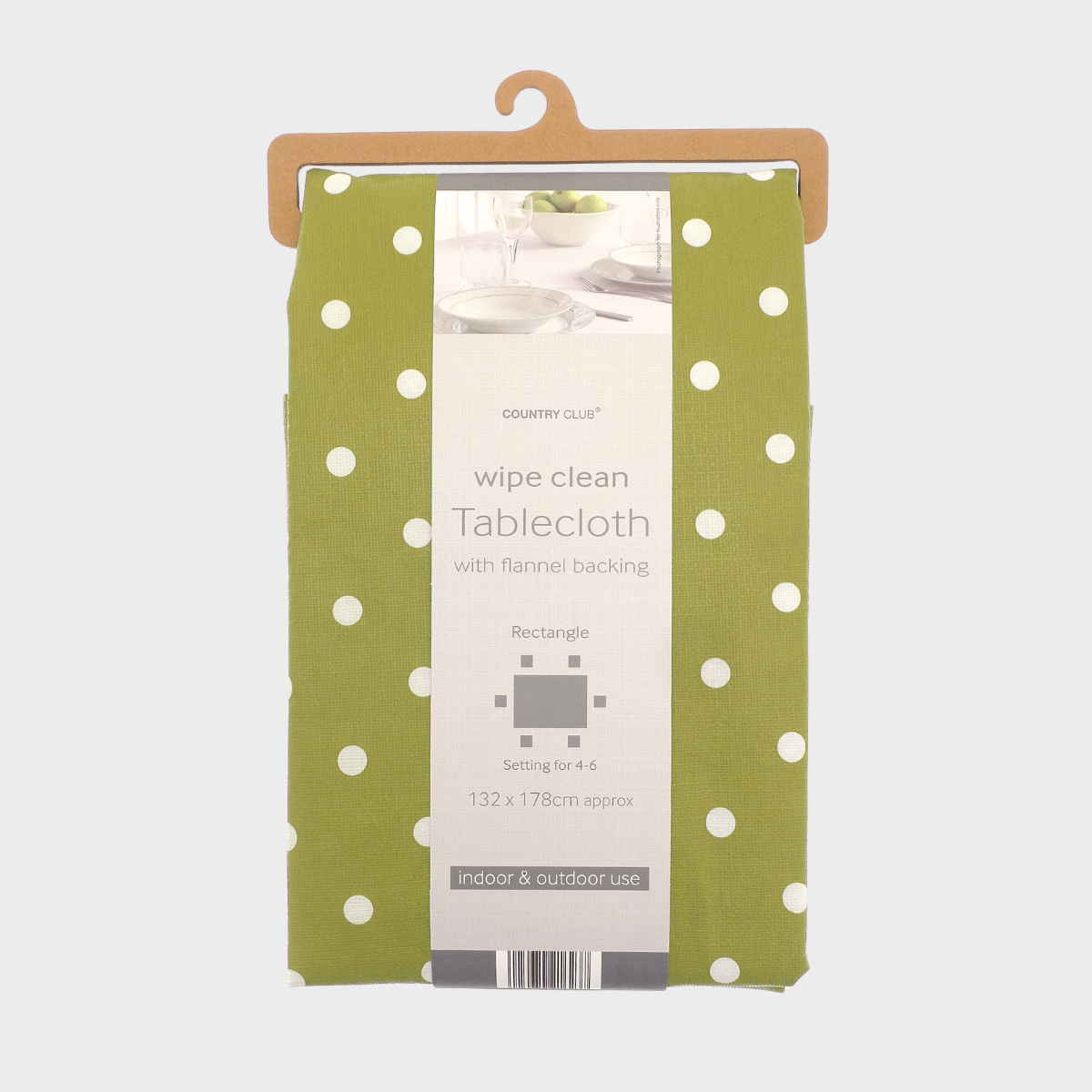 Polka Dot Tablecloth (132 x 178) from You Know Who's