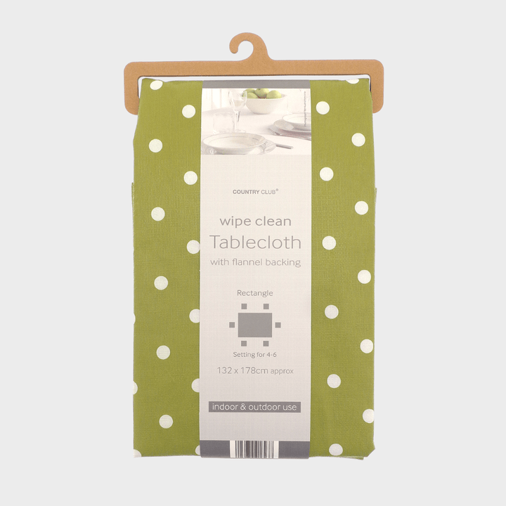 Polka Dot Tablecloth (132 x 178) from You Know Who's