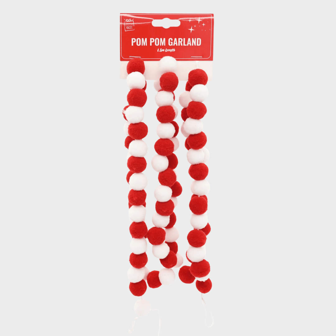 Pom pom garland 1.8m from You Know Who's