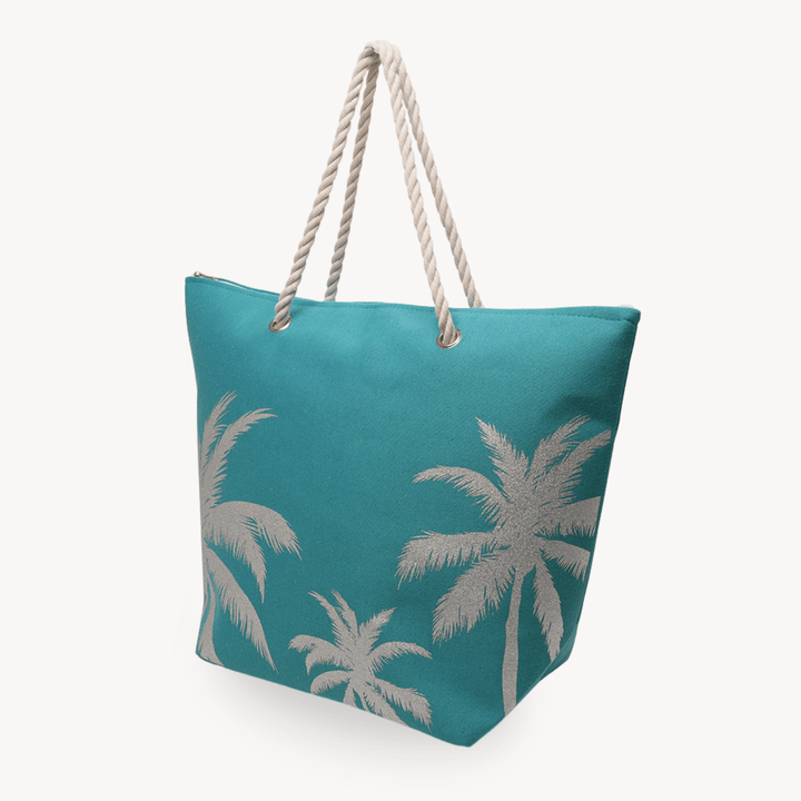 Printed Palm Tree Beach Bag from You Know Who's