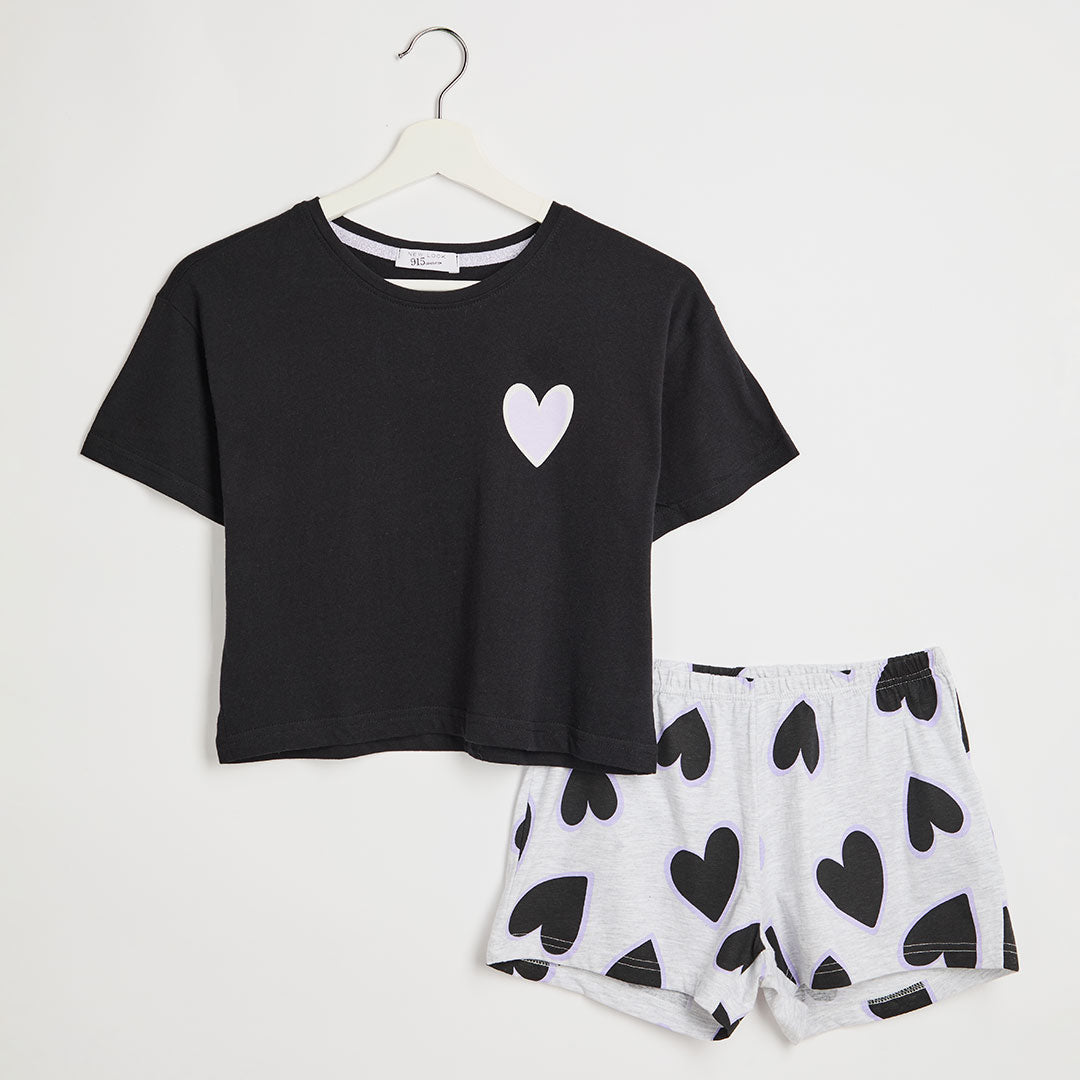 Purple Heart Pyjamas (9 - 15Y) from You Know Who's