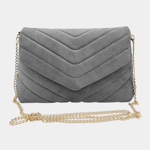 Quilted Velvet Clutch from You Know Who's