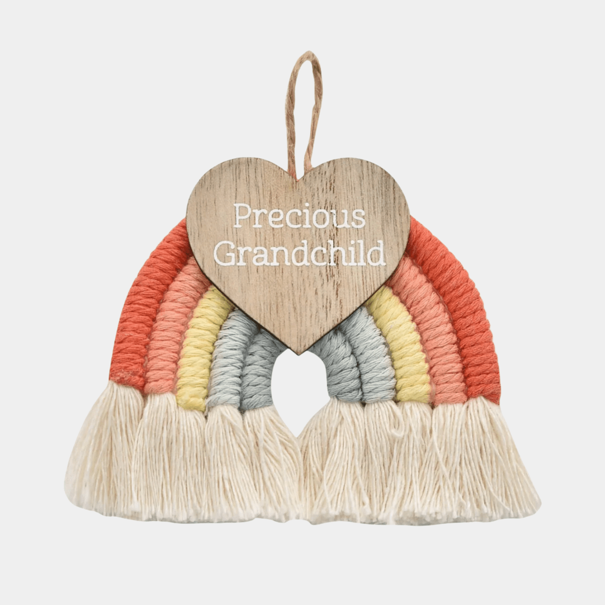 Rainbow Hanging Plaque 'Precious Grandchild' from You Know Who's