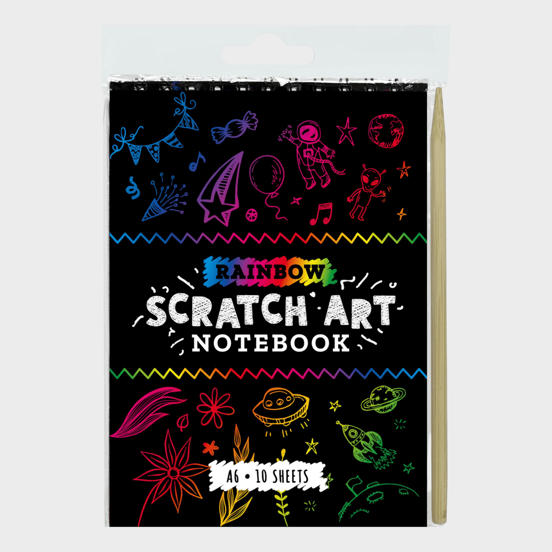 Rainbow Scratch Notebook A6 from You Know Who's