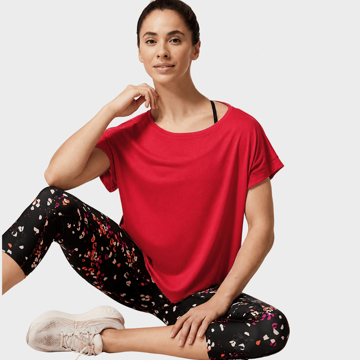 Red Active Tee from You Know Who's