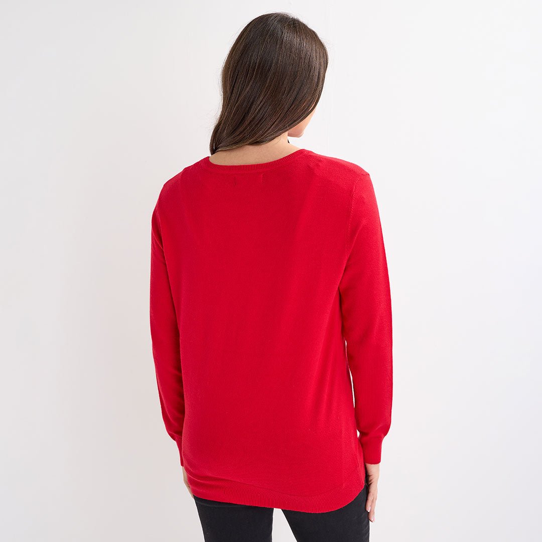 Red Bows Christmas Jumper from You Know Who's