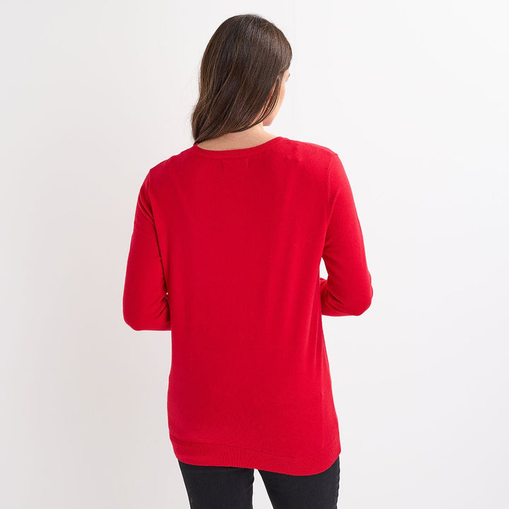 Red Bunting Christmas Jumper from You Know Who's