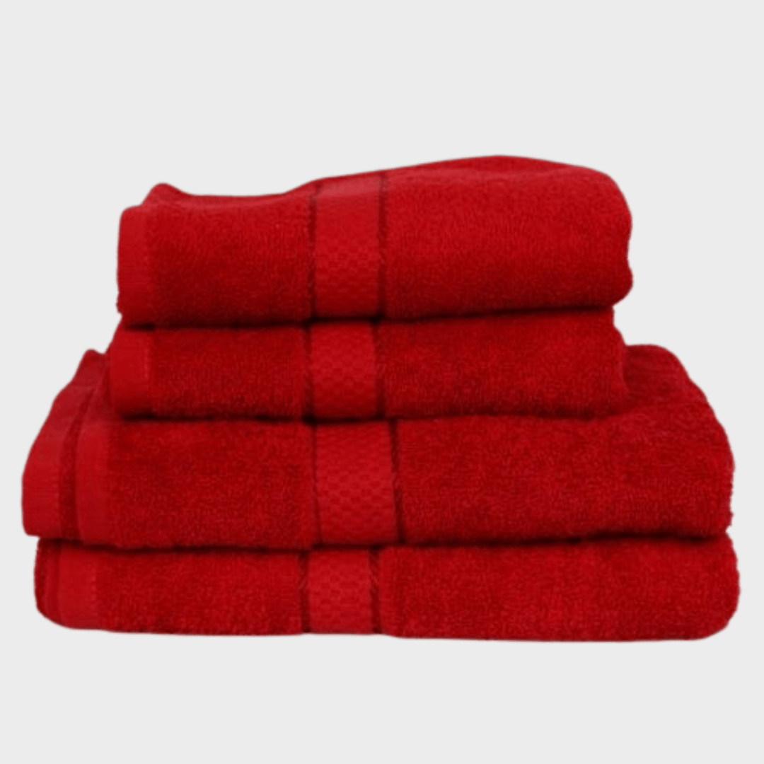 Red Hand Towel 400GMS from You Know Who's