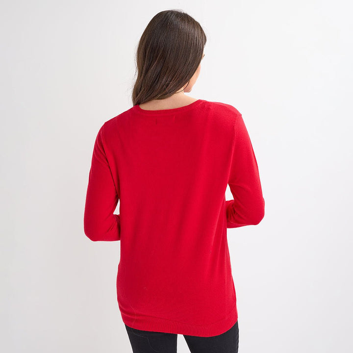 Red Merry Fizzmas Christmas Jumper from You Know Who's