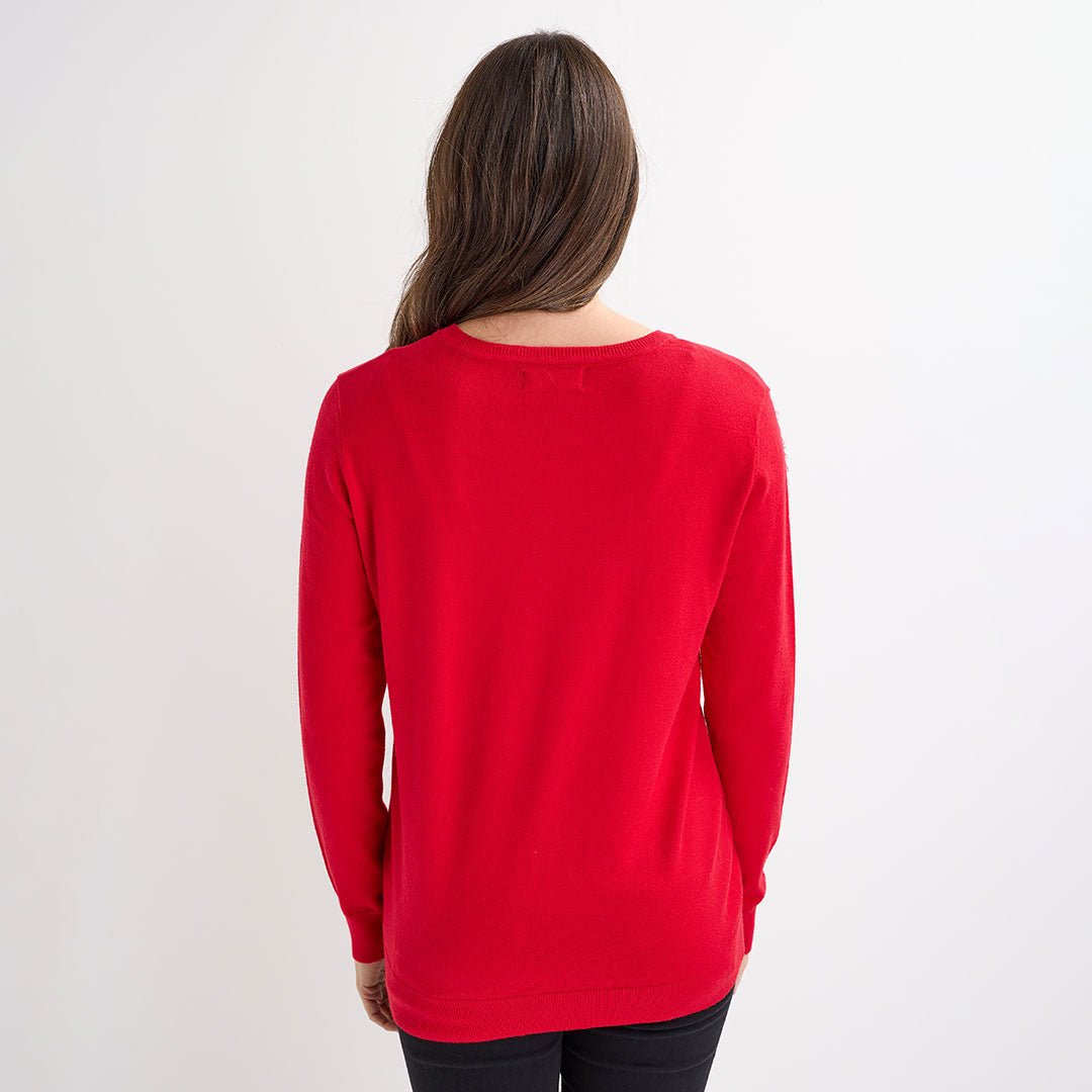 Red Trees Christmas Jumper from You Know Who's