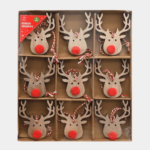 REINDEER DECORATION WITH POM POM from You Know Who's
