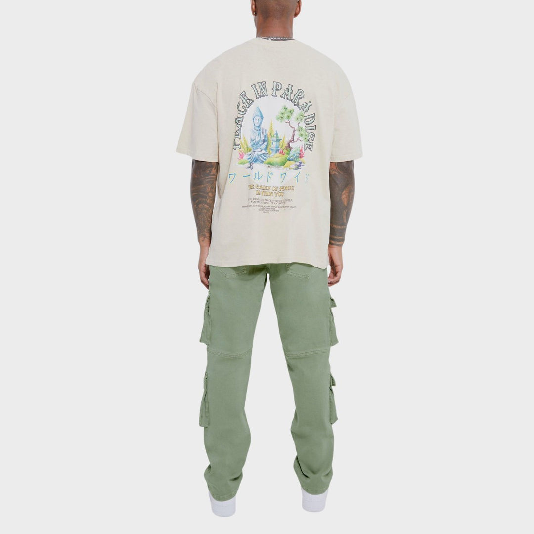 Relaxed Fit Multi Pocket Cargos from You Know Who's