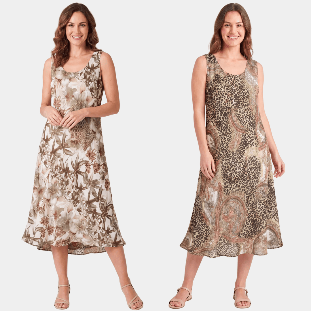 Reversible Animal Paisley Print Dress from You Know Who's
