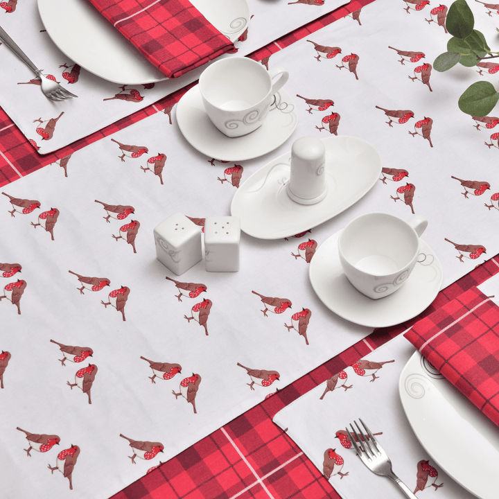 Reversible Robin Printed Runner 240X44cm from You Know Who's