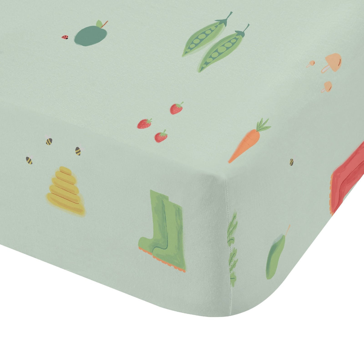 RHS My Allotment Natural Fitted Sheets from You Know Who's