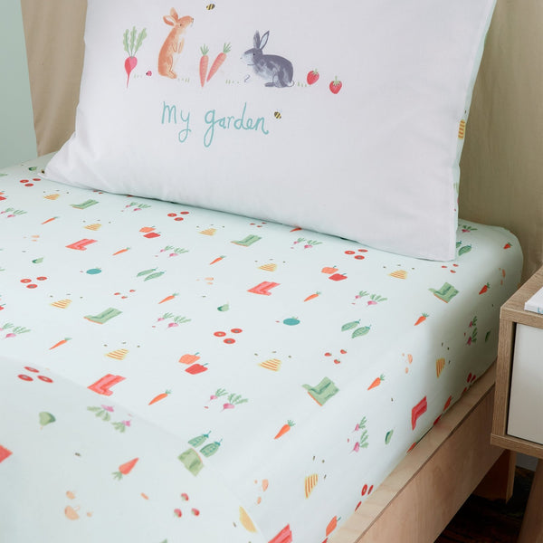 RHS My Allotment Natural Fitted Sheets from You Know Who's
