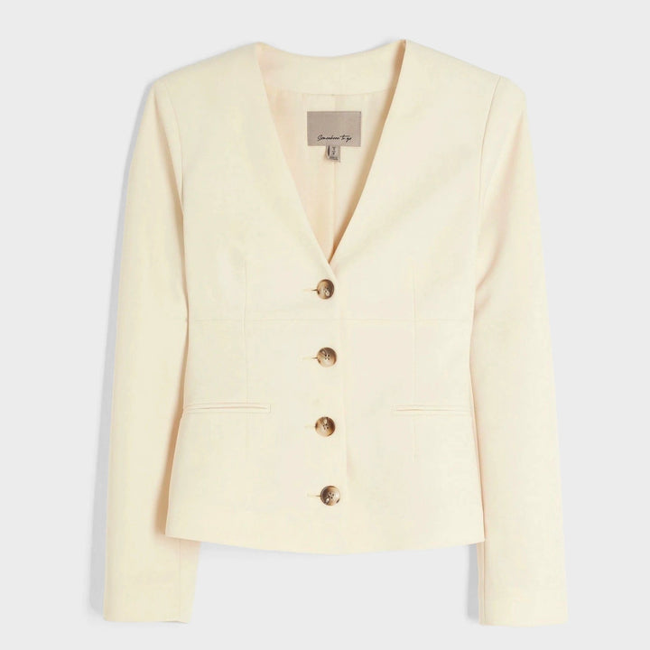 RI V Neck Button Front Blazer from You Know Who's