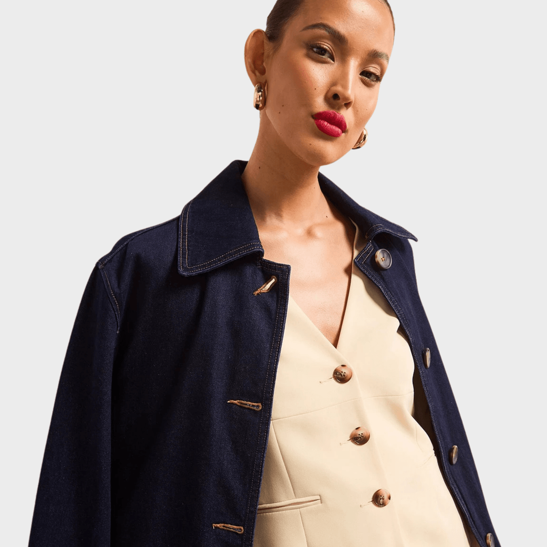 RI V Neck Button Front Blazer from You Know Who's