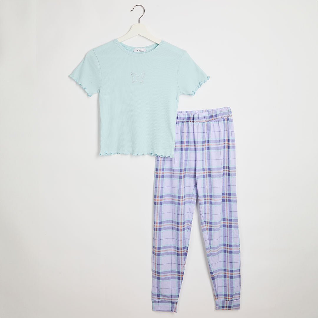 Ribbed Butterfly Pyjamas (9 - 15Y) from You Know Who's