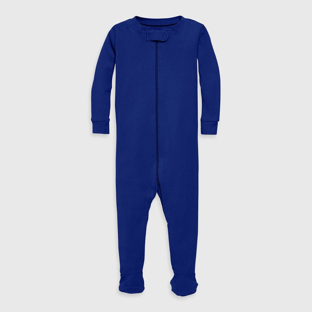 Royal Blue Organic Unisex Sleepsuit from You Know Who's