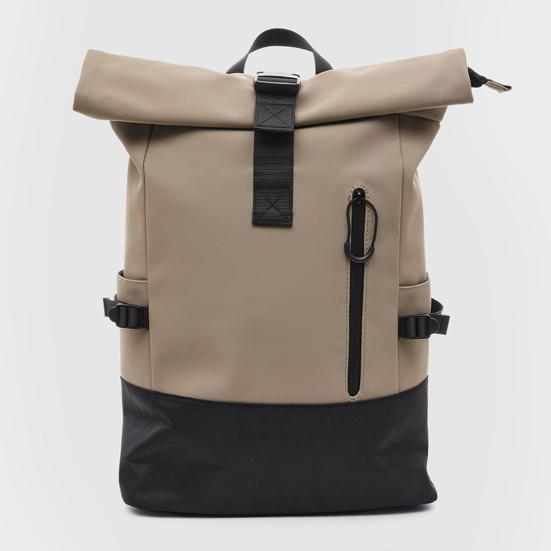 Rubberised Roll Top Backpack from You Know Who's