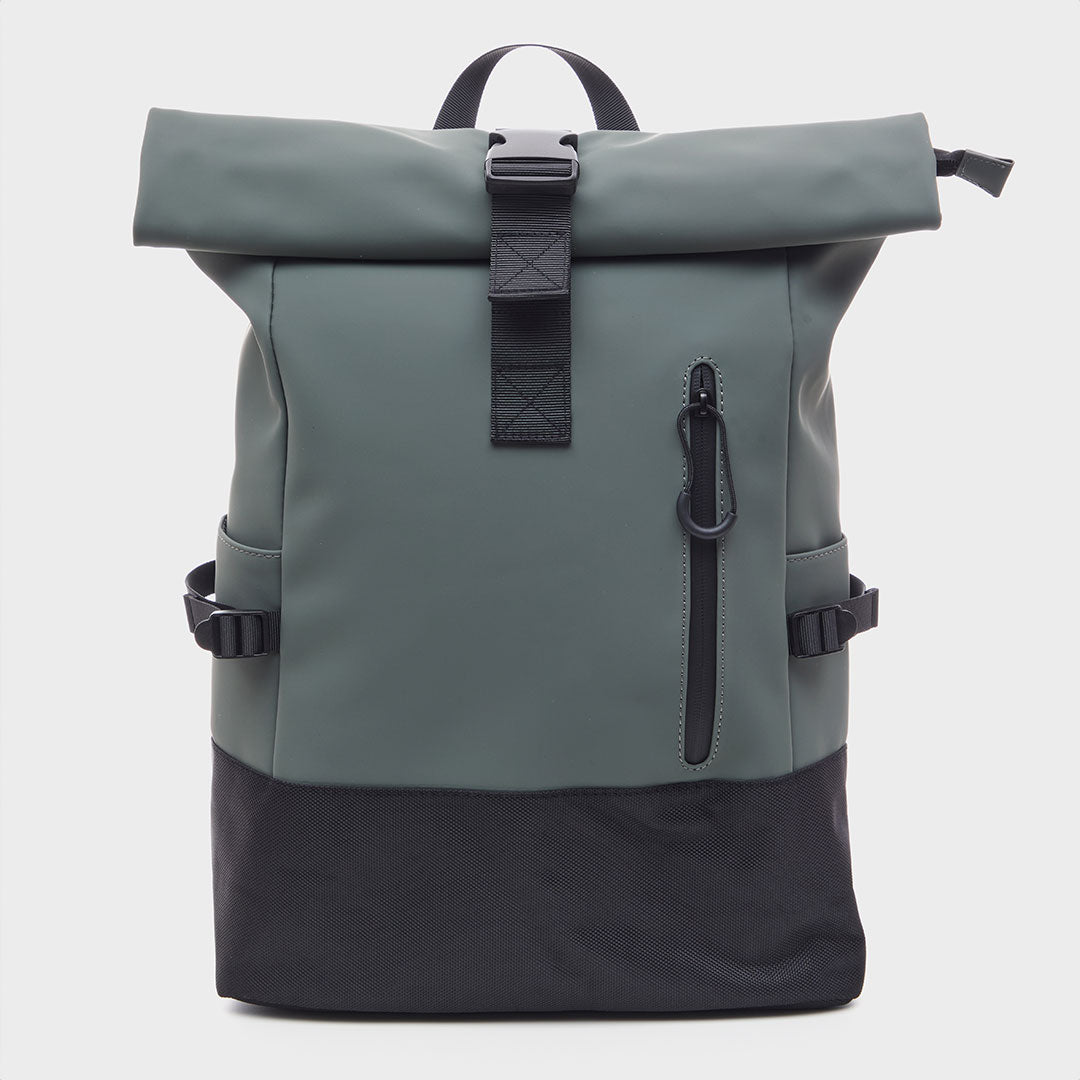 Rubberised Roll Top Backpack from You Know Who's